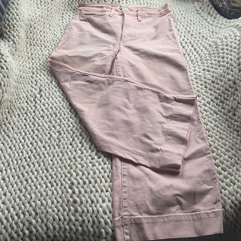 Madewell Wide Leg crop pant